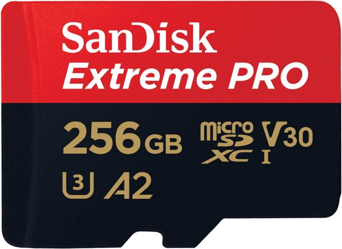 SanDisk Extreme® 256GB microSDXC UHS-I, 190MB/s Read, 130MB/s Write Memory Card for 4K Video on Smartphones, Action Cams and Drones - Image 4