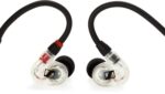 Sennheiser IE 100 Pro Wired In‑Ear Monitors | Clear | Precision Dynamic Drivers | Detachable Cable | 20 Hz–18 kHz FR | Ideal for Musicians, Live Monitoring, Studio Recording & On‑Stage Performances