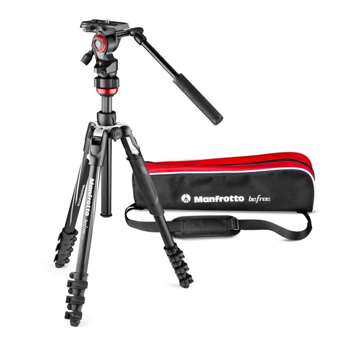 Manfrotto MK055XPRO3-BHQ2 Aluminum Tripod with XPRO Ball Head and 200PL QR Plate,Black - Image 6
