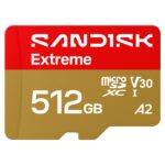 SanDisk Extreme Pro 512GB microSDXC UHS-I, V30, 200MB/s Read, 140MB/s Write, Memory Card for 4K Video on Smartphones, Action Cams and Drones - Image 11