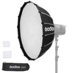 Godox S120T Umbrella Softbox 47.3" 120cm Bowens Mount Softbox with Diffuser Quick Release Compact Umbrella Softbox for Photography Shooting Continous Light Monolights Vedio Portrait Shooting