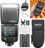 GODOX V860III-N Camera Flash for Nikon Camera Flash Speedlight Speedlite Light,2.4G HSS 1/8000s,480 Full-Power Flashes,7.2V/2600mAh Li-ion Battery,10 Levels LED Modeling Lamp, Black - Image 15