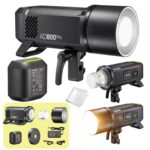 Godox AD600 Pro II Strobe Light Photography,AD600Pro 600Ws Outdoor Studio Flash Monolight,TTL 2.4G Wireless System,40W Bi-Color LED Modeling Light - Image 9