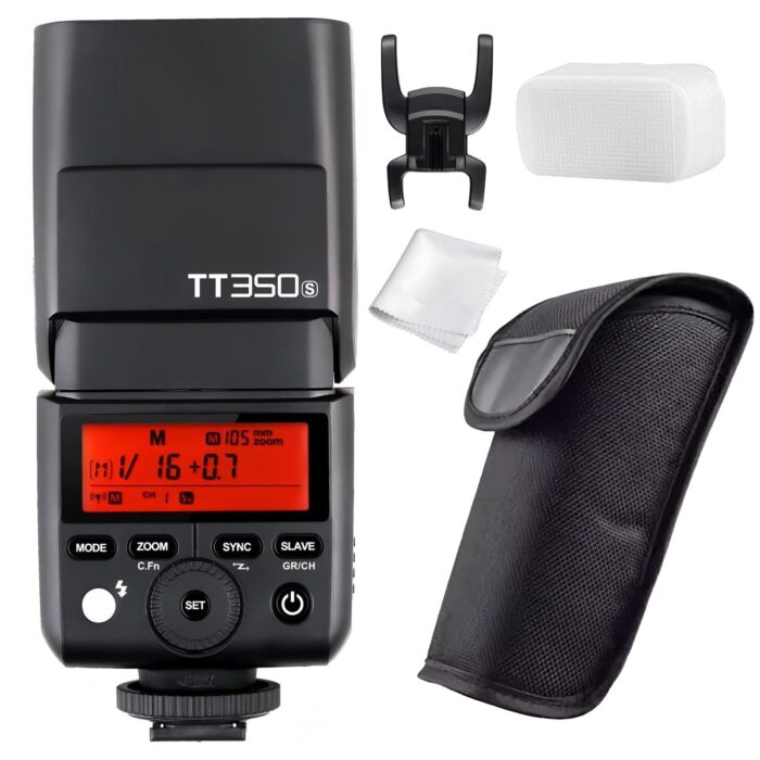Godox V860III-S Camera Flash Light Wireless TTL Speedlite Modeling Light Transmitter/Receiver Manual/Auto Flash GN60 1/8000s HSS Built-in 2.4G Wireless X System Replacement for Sony Cameras - Image 10