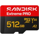 SanDisk Extreme Pro 512GB microSDXC UHS-I, V30, 200MB/s Read, 140MB/s Write, Memory Card for 4K Video on Smartphones, Action Cams and Drones - Image 9