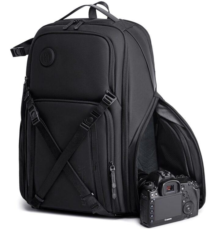 Vanguard Camera Backpack |VEO Select 49BF IE Black India Exclusive Version I 1-2 Pro DSLRs with Lens Upto 70-200mm, 3-4 Lenses, Flash and Accessories I Upto 17 inch - Image 13