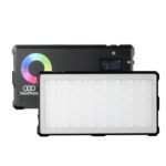 RF 15 RGB LED Video Light for Photography & Videography | 2700K-7500K Adjustable CCT | CRI Ra95+ Studio Fill Light | 4000mAh Rechargeable Camera Light with Type-C Charging