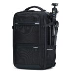 Vanguard Camera Backpack |VEO Select 49BF IE Black India Exclusive Version I 1-2 Pro DSLRs with Lens Upto 70-200mm, 3-4 Lenses, Flash and Accessories I Upto 17 inch