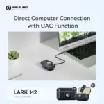 Hollyland Lark M2 USB-C Wireless lavalier microphone with USB-C plug - Image 6