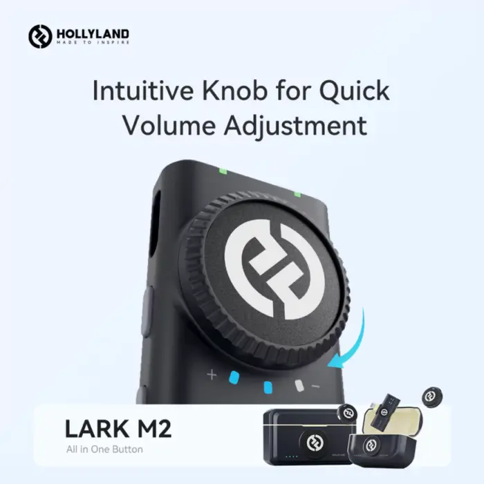 Hollyland Lark M2 USB-C Wireless lavalier microphone with USB-C plug - Image 7