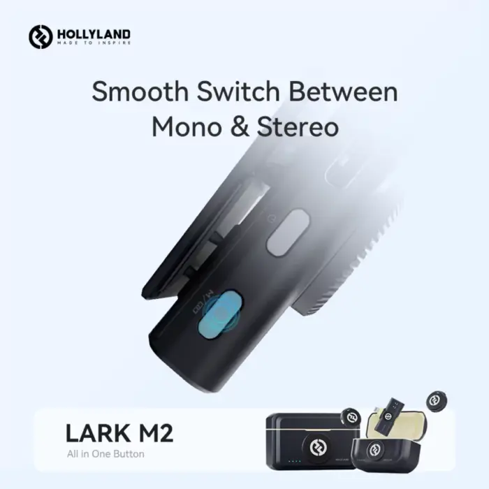 Hollyland Lark M2 USB-C Wireless lavalier microphone with USB-C plug - Image 8