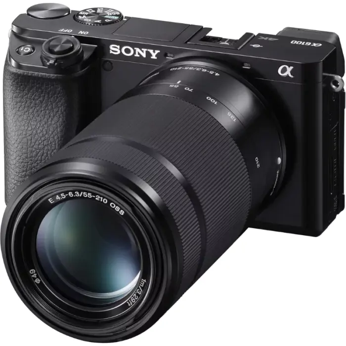 Sony Alpha ILCE-6100X with Upgraded SELP1650 (Ver 2) Power Zoom Lens + SEL55210 Lens - Image 2